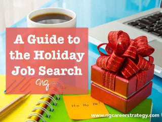 A Guide to the Holiday Job Search 
